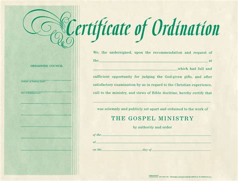 online ordination